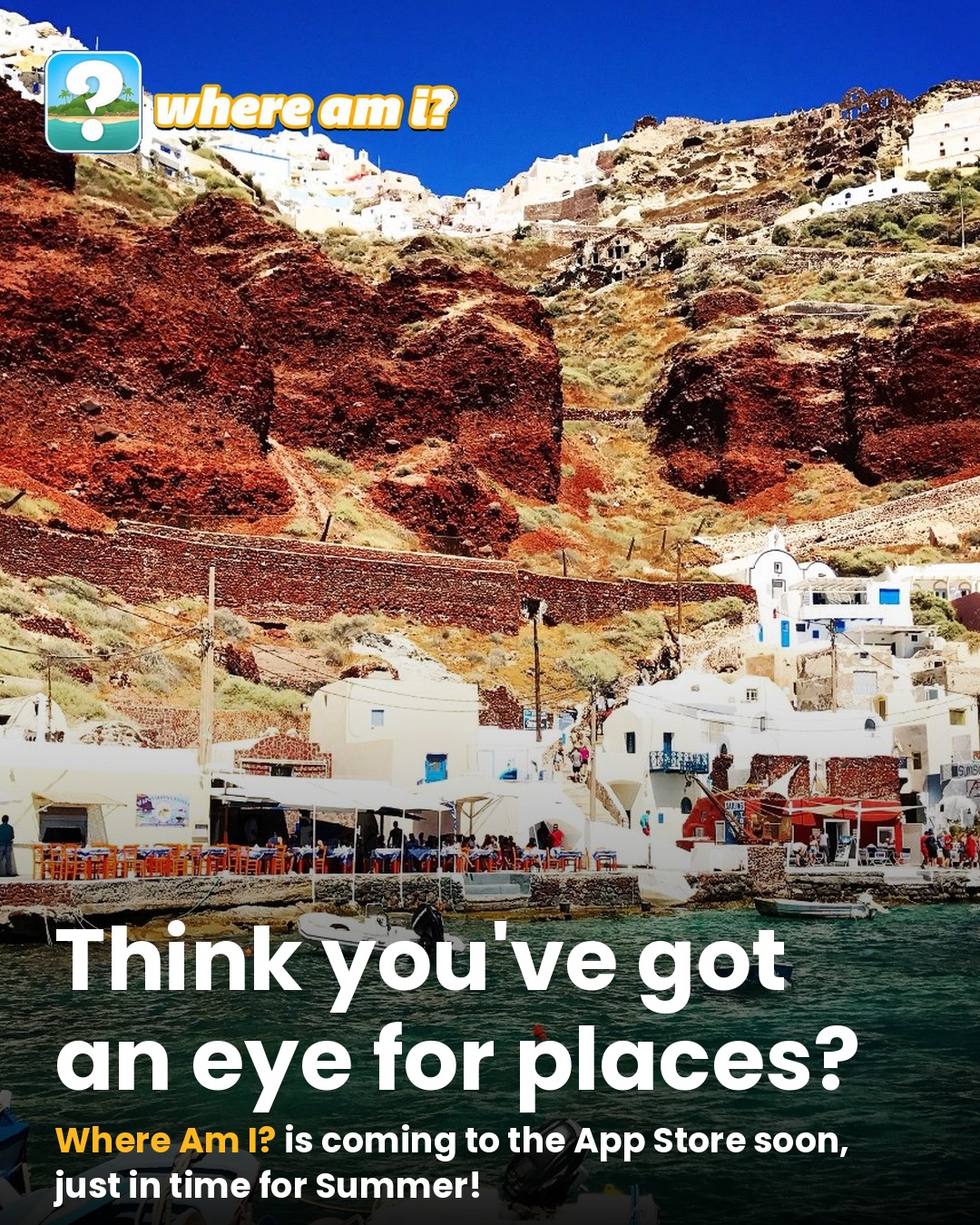 Where Am I? — A photo location guessing game. Coming soon to the App Store.